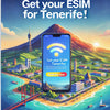 eSIM Tenerife providing stable and fast internet connection for visitors.