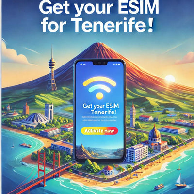 eSIM Tenerife providing stable and fast internet connection for visitors.