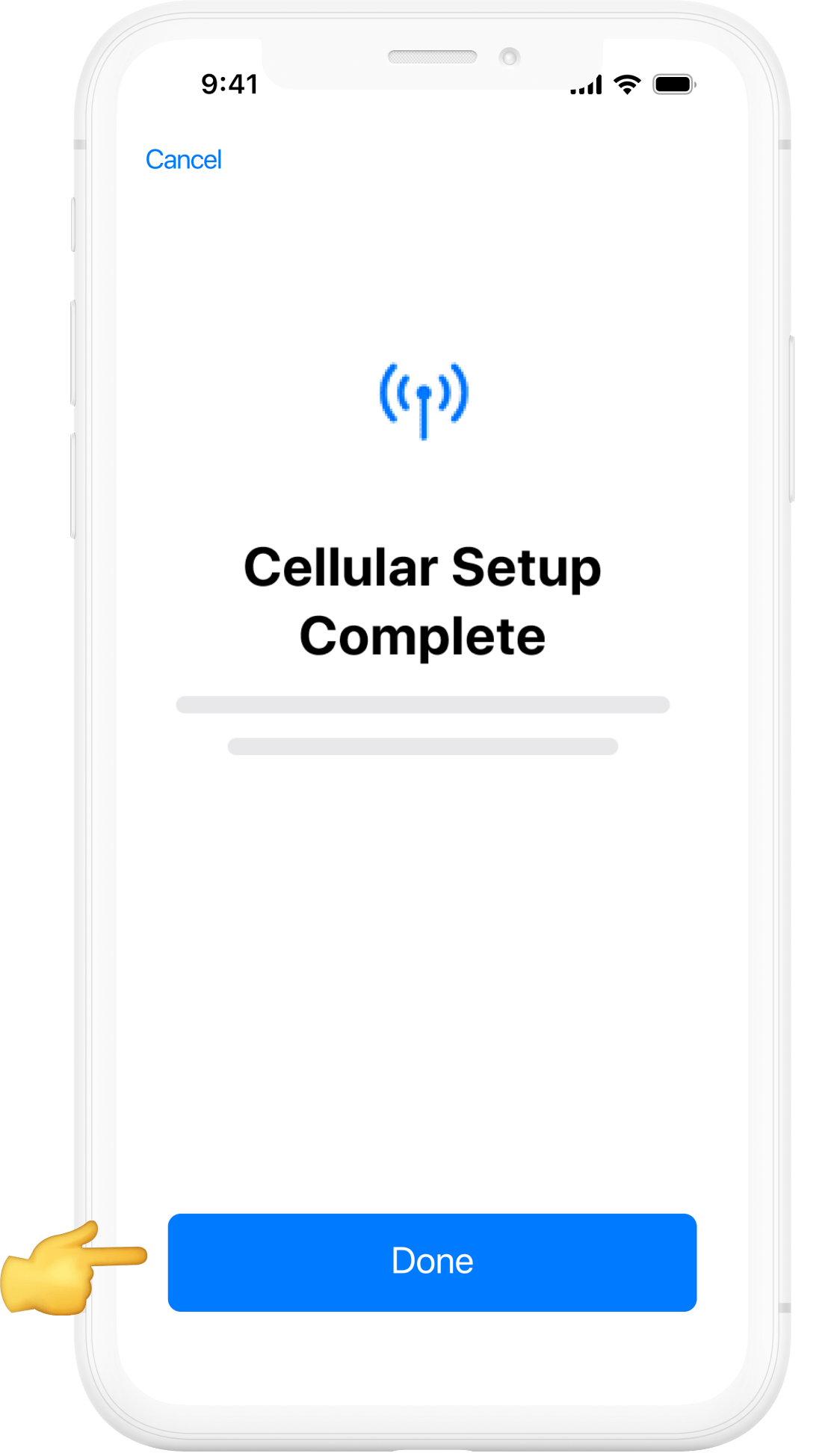 Configuración completada